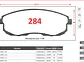Pastillas de Freno Nissan Altima 3.5 2004-2013 Delanteras - Miniatura 2