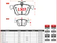 Pastillas de Freno Skoda Karoq 1.5 2019-2019 Traseras GTX Gold - Miniatura 2