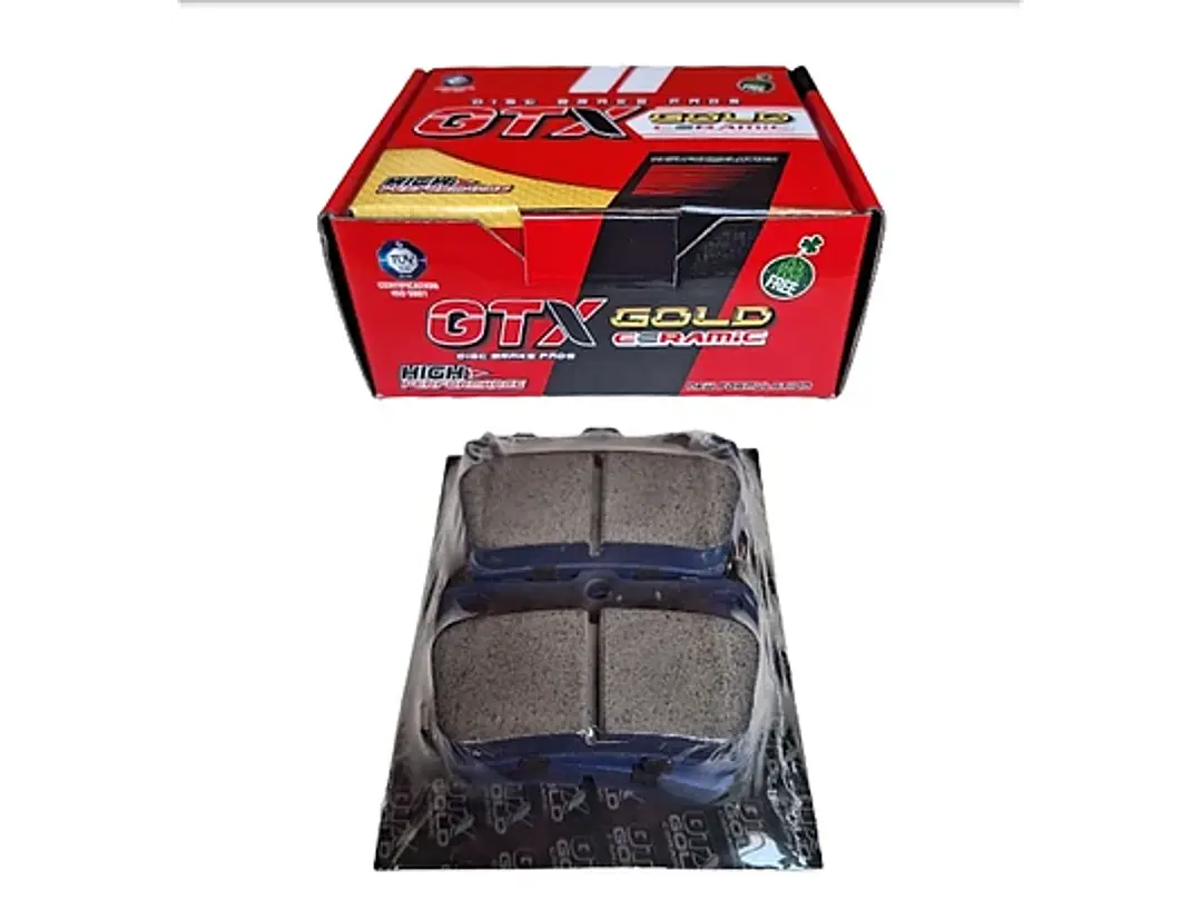 Pastillas de Freno Mitsubishi Mirage 1.3 1997-2000 Delanteras GTX Gold 1