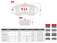 Pastillas de Freno Kia Sorento 2.2 2010-2015 Delanteras - Miniatura 2