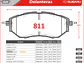 Pastillas de Freno Subaru Legacy 3.6 R 2013 en adelante Delanteras - Miniatura 3