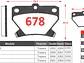 Pastillas de Freno Toyota Ist 1.5 2002-2010 Traseras - Miniatura 2