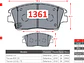 Pastillas de Freno Kia Sportage IV CRDI 1.7 2016-2019 Delanteras - Miniatura 2