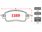 Pastillas de Freno Nissan Versa 1.6 2021 en adelante Delanteras GTX - Miniatura 2
