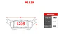 Pastillas de Freno Ford F-150 4.6 2010-2017 Traseras GTX - Miniatura 2