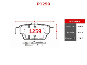 Pastillas de Freno Mahindra Xuv 500 III 2.2 2020-2023 Traseras GTX