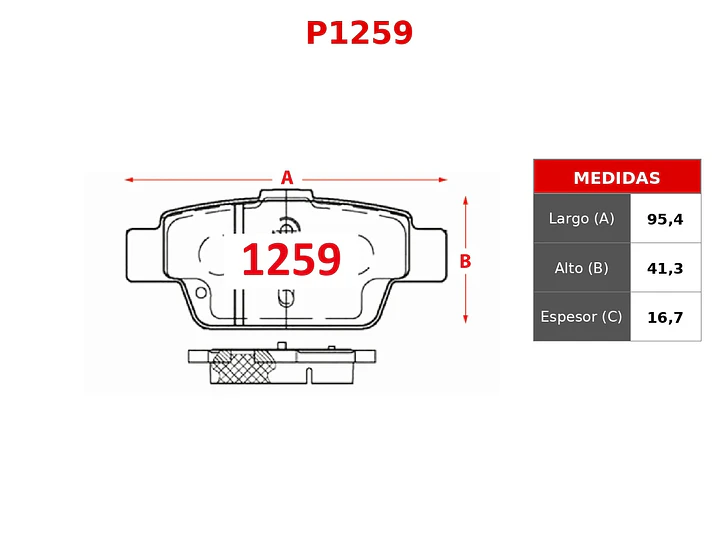 Pastillas de Freno Mahindra Xuv 500 III 2.2 2020-2023 Traseras GTX 2