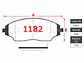Pastillas de Freno Chevrolet Sonic 1.8 LTZ 2011-2017 Delanteras GTX - Miniatura 2