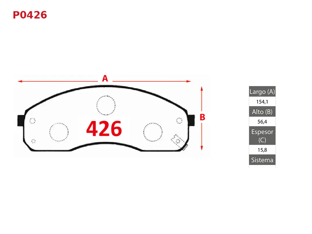 Pastillas de Freno Kia Frontier IV 2.9 2012-2014 Delanteras GTX Semi-metálicas 2