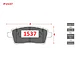 Pastillas de Freno Chery Tiggo 8 1.5 2019-2023 Traseras GTX Gold Cerámicas - Miniatura 2
