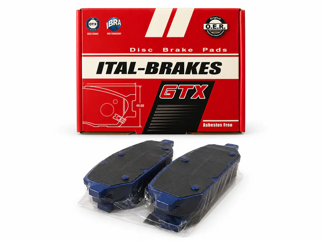 Pastillas de Freno Audi Q-7 3.0 TDI 2015 en adelante Traseras GTX Semi-metálicas 1