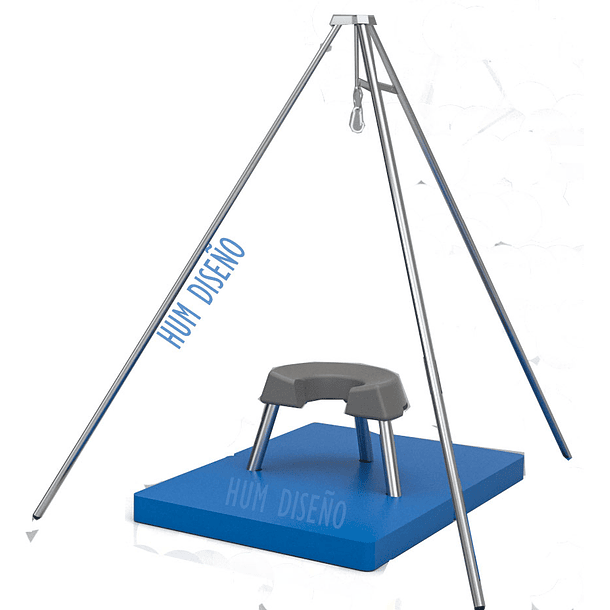 SOPORTE CLÍNICO D CON TRÍPODE 1