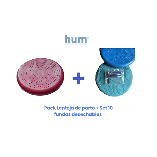 Pack Lenteja de parto + set 10 Fundas Desechables para Lenteja 