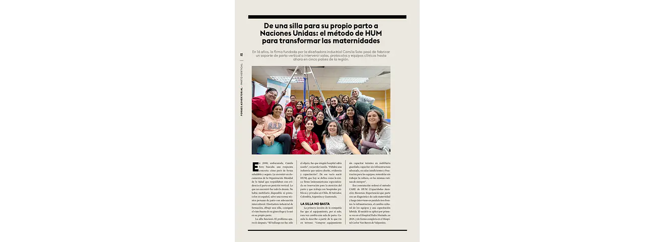 HUM en FORBES CHILE