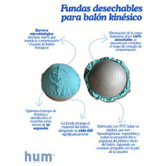 FUNDA DESECHABLE PARA BALÓN KINÉSICO (SET DE 10 UNIDADES)