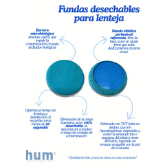 FUNDA DESECHABLE CUBRE LENTEJA  (SET DE 10 UNIDADES)