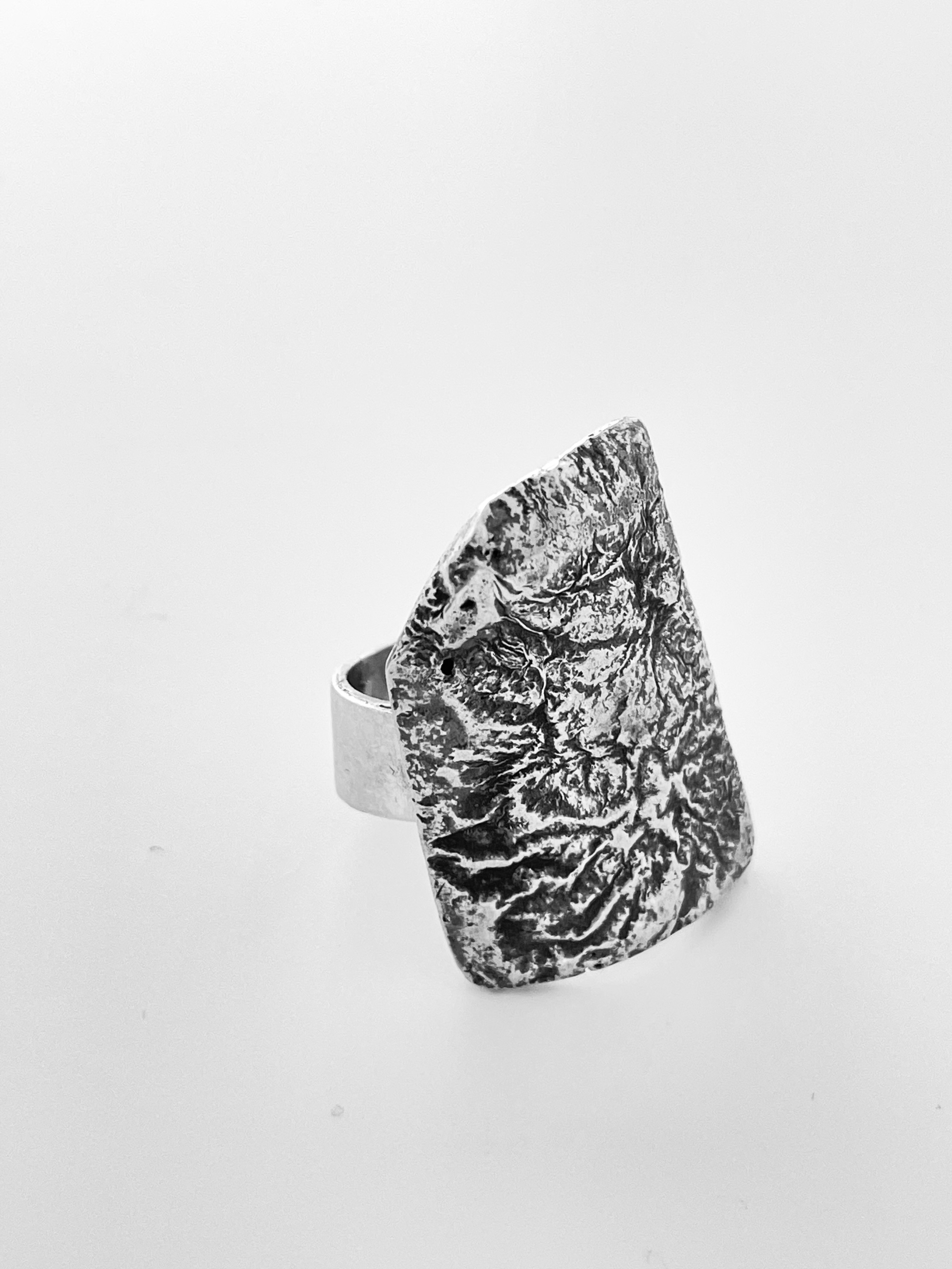 Anillo Plata 950 envejecida