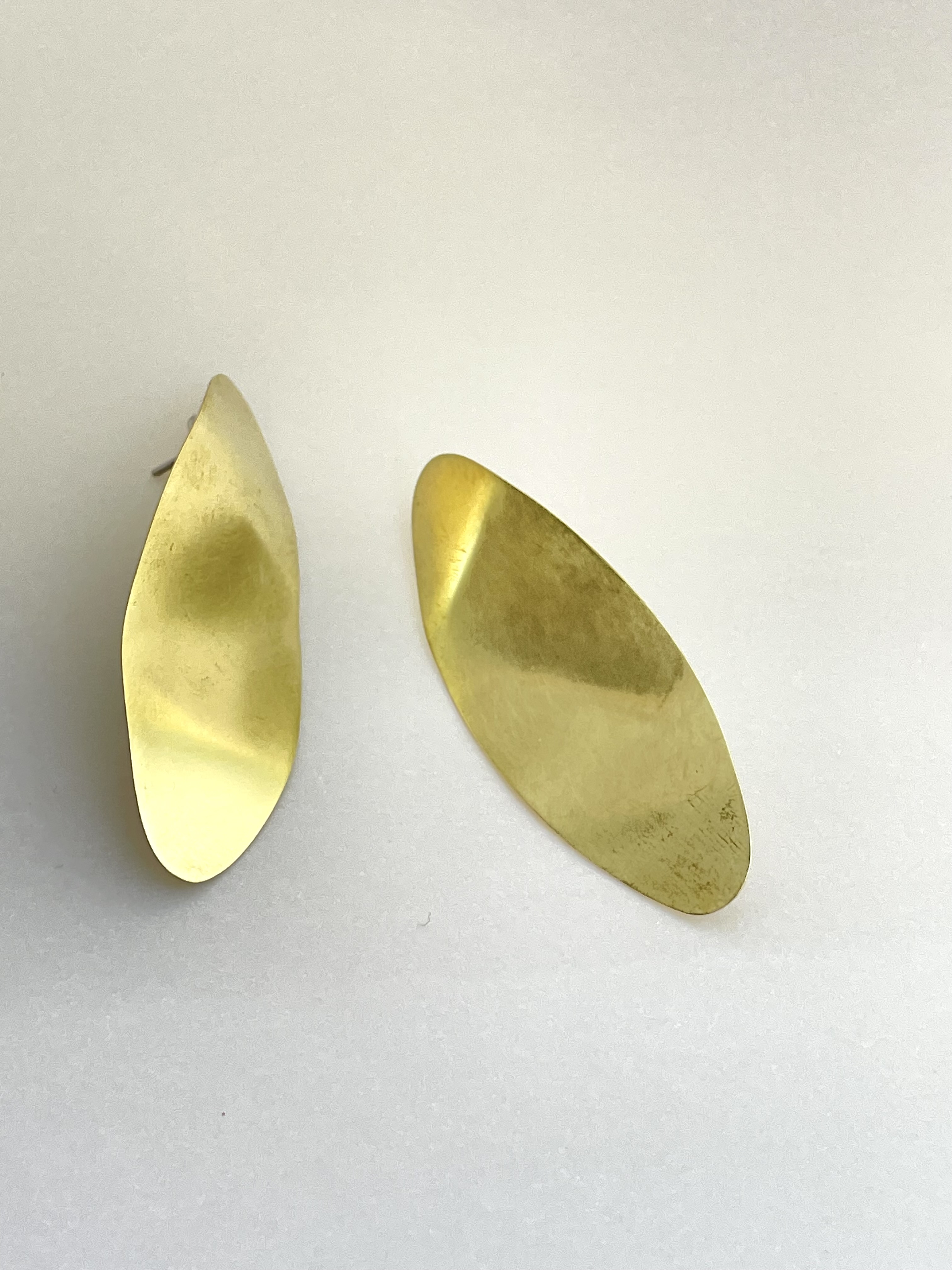Aros hoja bronce