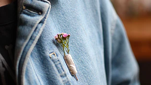 Alfiler Paquete Flores