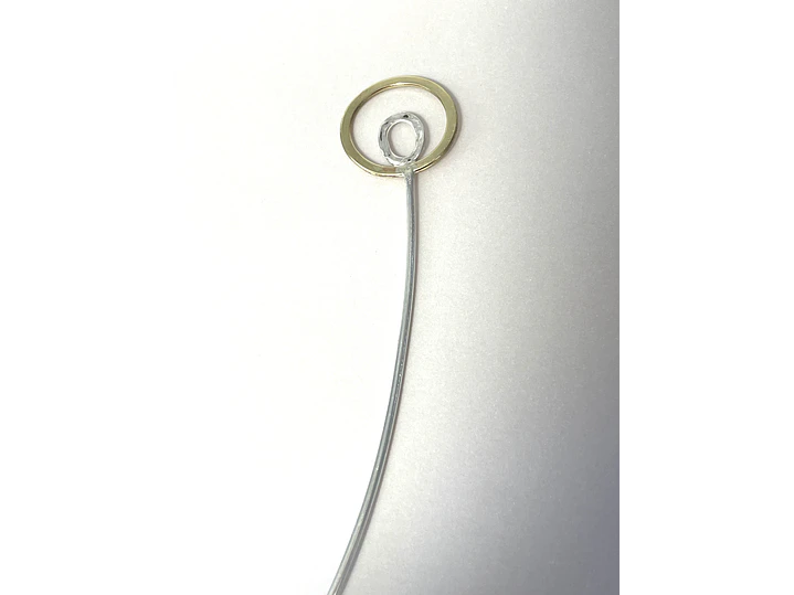 Alfiler Plata 950 y Bronce 1
