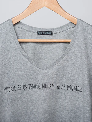 Mudam-se os tempos mudam-se as vontades