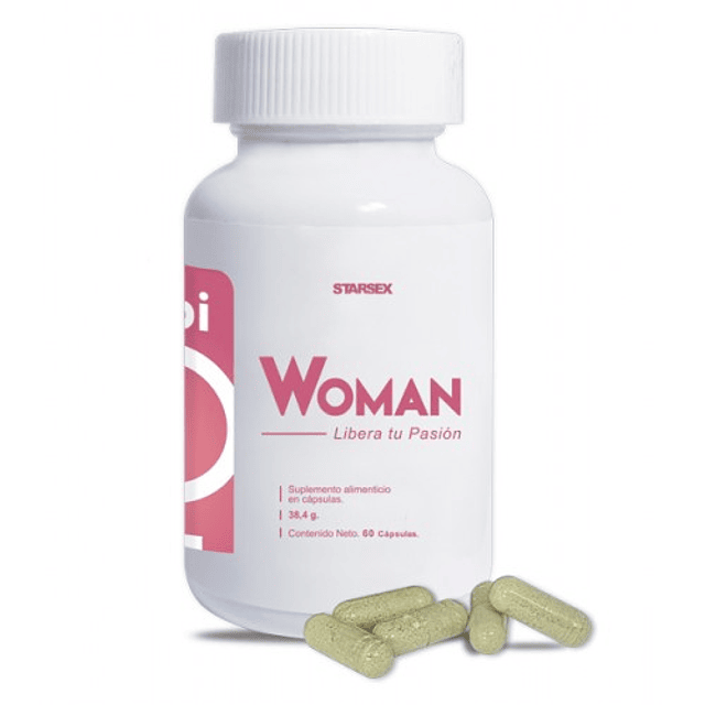 Libi Woman 60 Capsulas Energizante Vigorizante Sexual Deseo Libido Mujer Pastillas para Aumentar el Deseo