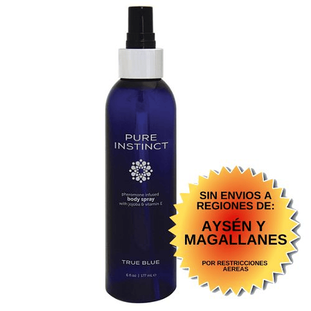 Spray Corporal Feromonas Pure Instinct Unisex 177ml Para Atraer a Pareja Seducción Romance Deseo