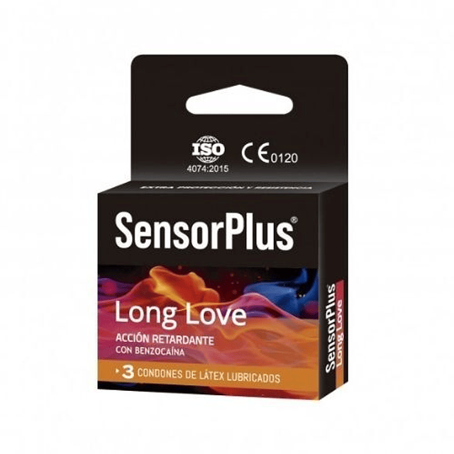 Condón Preservativo Sensor Plus ETS Método Barrera Contagio Anticonceptivo Latex Lubricado