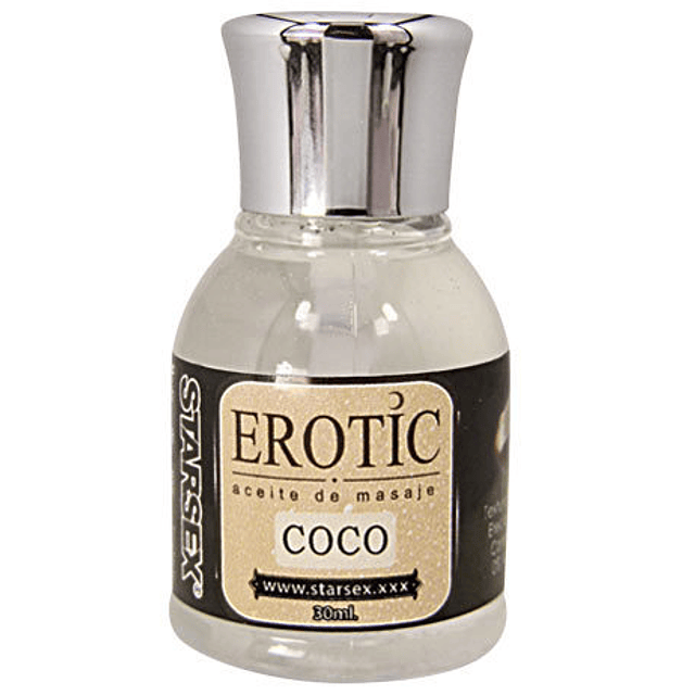 Aceite de masaje Erotic 30ml comestible corporal piel relajación previa