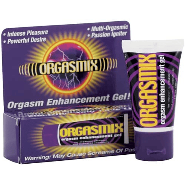 Gel orgasmix 2ml y 30ml potenciador de orgasmos femeninos vagina clitoris 