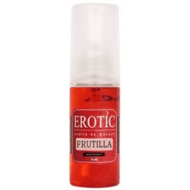 Gel comestible erotic 50ml sexo oral cunnilingus felación saborizado