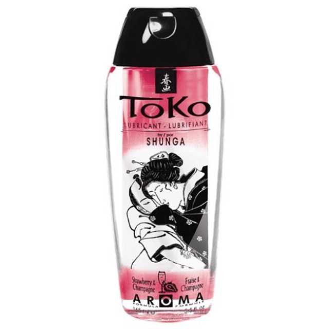 Lubricante intimo Toko 165ml base agua sexo oral vaginal anal