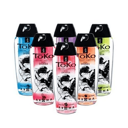 Lubricante intimo Toko 165ml base agua sexo oral vaginal anal