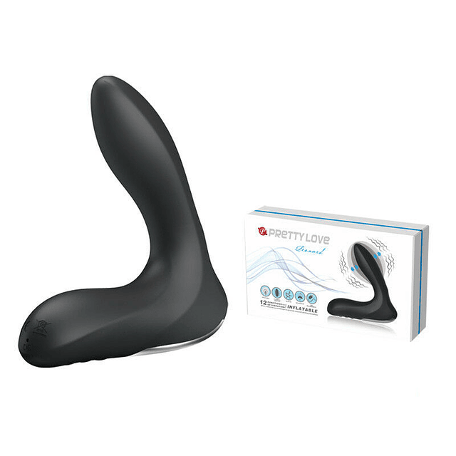 Estimulador anal prostático vibrador inflable USB ano masturbacion para él