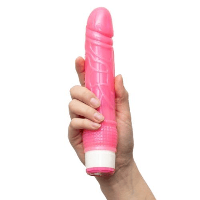 Vibrador regulable Loveline 21cm multi velocidades vaginal punto g 