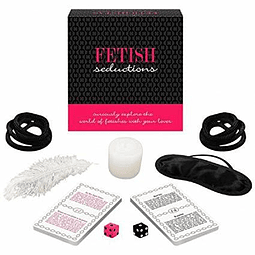 Juego Kit Fetish Seductions parejas bdsm dominación sumisión romance previa al sexo placer dolor