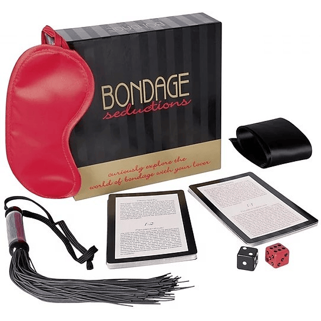 Juego kit Bondage Seductions parejas bdsm sumision dominacion dolor placer