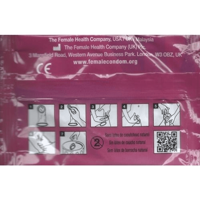 Condon preservativo femenido ets anticonceptivo doble aro 