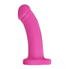 Dildo consolador 15cm Sex Pop Bam con sopapo succión vaginal anal boca arnés sexual