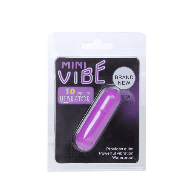 Mini vibrador bala Mini Vibe 10 velocidades clítoris multi orgasmos mujer