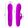 Mini vibrador silicón medico 10 intensidades clítoris multi orgasmo punto g mujer