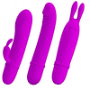 Mini vibrador silicón medico 10 intensidades clítoris multi orgasmo punto g mujer