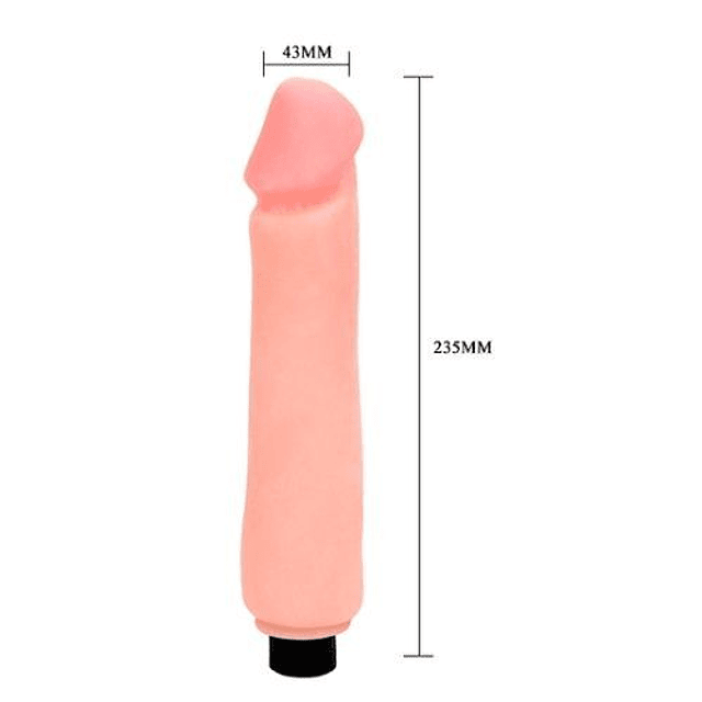Vibrador flexible realístico 22cm Multi Speed vaginal punto g 
