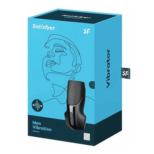 Masturbador Satisfyer Men Vibration USB magnético doble motor orgasmo pene glande hombre