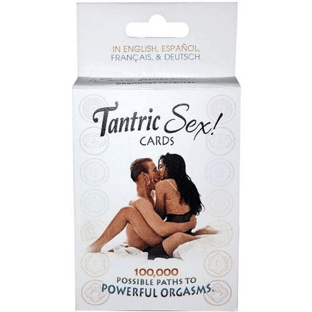 Juego de cartas Tantric Sex Cards juego de pareja romance sexo tántrico seducción previa
