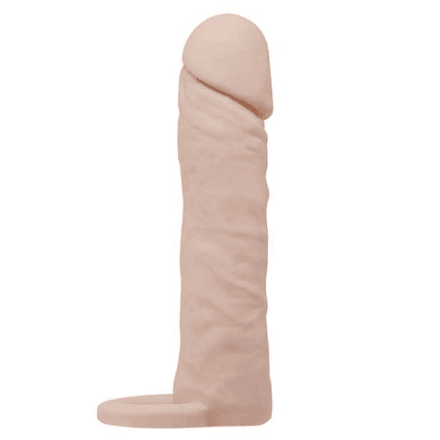 Funda extensora Penis Sleeve engrosadora pene realístico talla M retardante