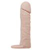 Funda extensora Penis Sleeve engrosadora pene realístico talla M retardante