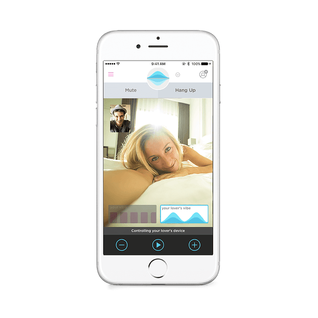 Estimulador vibrador doble Chorus wifi con app para móvil bluetooth usb con control vagina clítoris punto g parejas