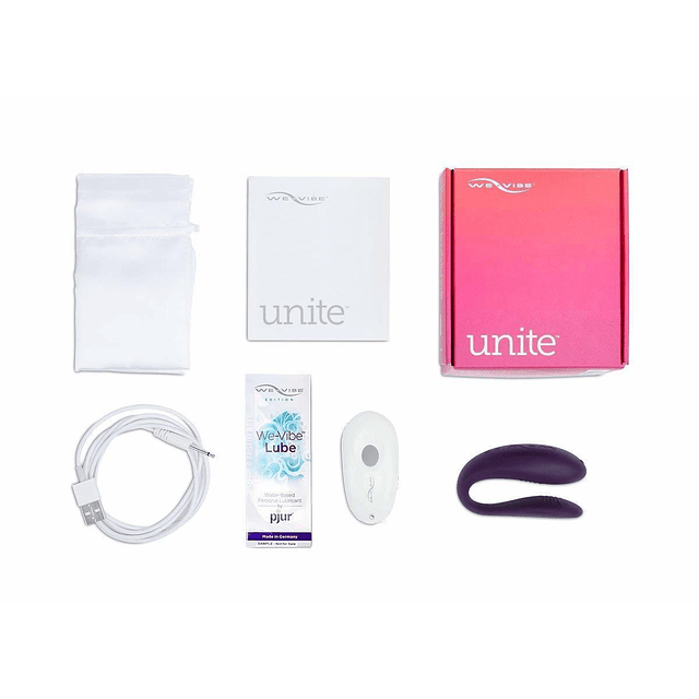 Estimulador vibrador doble Unite usb con control vagina clítoris punto g parejas