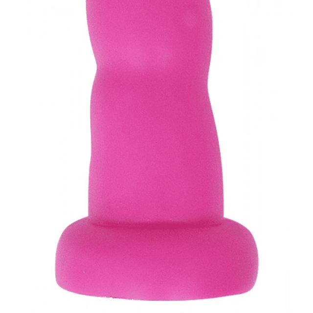 Dildo consolador 18cm Sex Pop Twister con sopapo vaginal anal boca arnés sexual